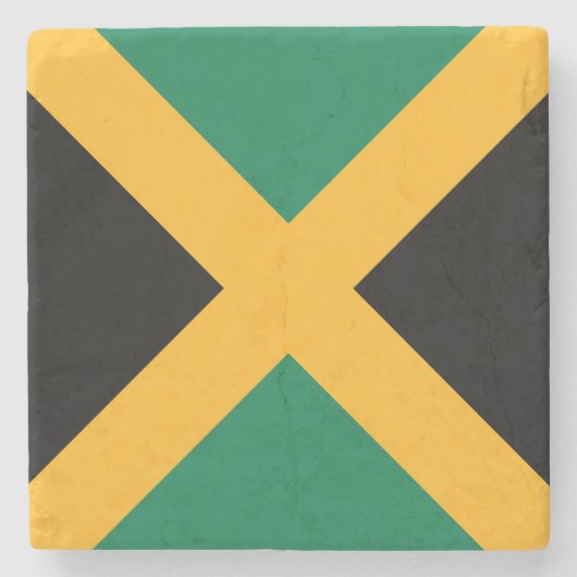 Dessous-de-verre En Pierre Drapeau Jamaïque (Devant)