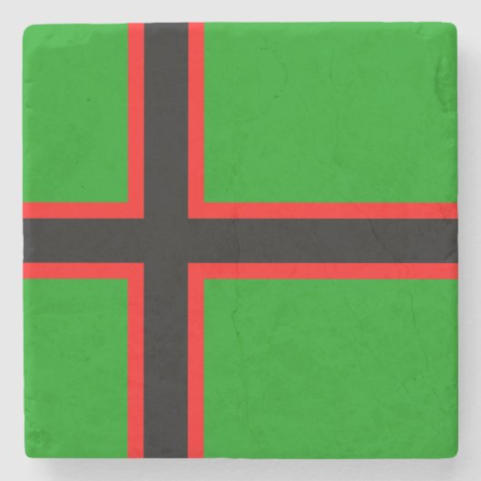 Dessous-de-verre En Pierre Drapeau national de Karelia (Devant)