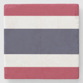 Dessous-de-verre En Pierre Drapeau Thaïlande  (Devant)