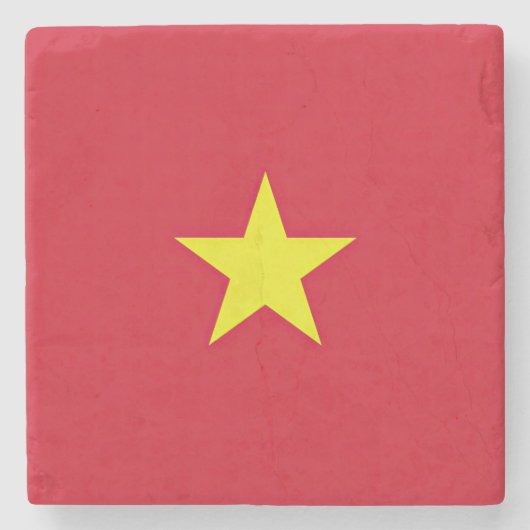 Dessous-de-verre En Pierre Drapeau Vietnam (Devant)