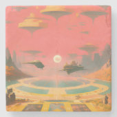 Dessous-de-verre En Pierre Dream World (Devant)