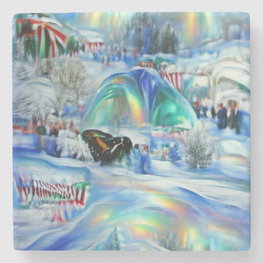 Dessous-de-verre En Pierre Dreamscape (Devant)