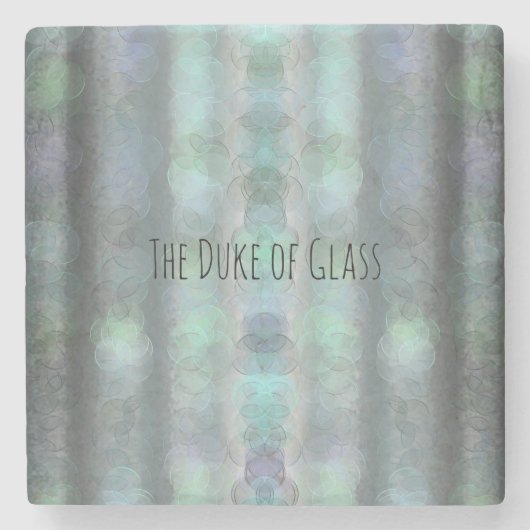 Dessous-de-verre En Pierre Duc de Verre (Devant)