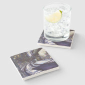 Dessous-de-verre En Pierre Dusting the Piano (Côté)