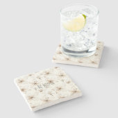 Dessous-de-verre En Pierre Easter Lily Flowers Joyful (Côté)