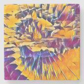 DESSOUS-DE-VERRE EN PIERRE EAU DE LA RIVIÈRE (Devant)