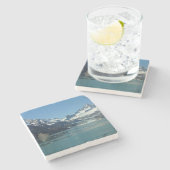 Dessous-de-verre En Pierre Eaux glaciaires de l'Alaska (Côté)