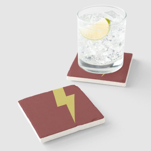 Dessous-de-verre En Pierre Éclair (Côté)