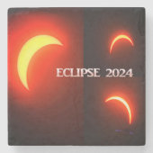 Dessous-de-verre En Pierre Eclipse 2024 (Devant)