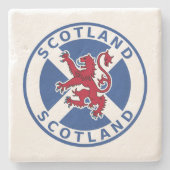 Dessous-de-verre En Pierre Écosse (Devant)