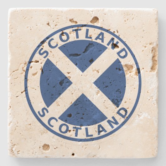 Dessous-de-verre En Pierre Écosse (Devant)