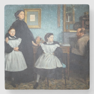 Dessous-de-verre En Pierre Edgar Degas - La famille Bellelli