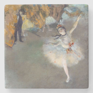 Dessous-de-verre En Pierre Edgar Degas - L'Étoile / Danseuse sur la scène