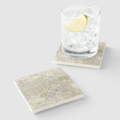 Dessous-de-verre En Pierre Edimbourg (Côté)