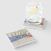 Dessous-de-verre En Pierre Édimbourg, Écosse (Côté)