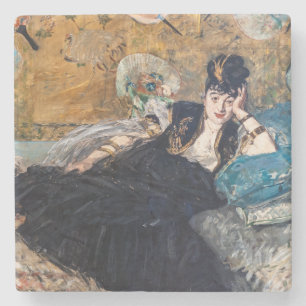 Dessous-de-verre En Pierre Edouard Manet - Dame aux Éventails
