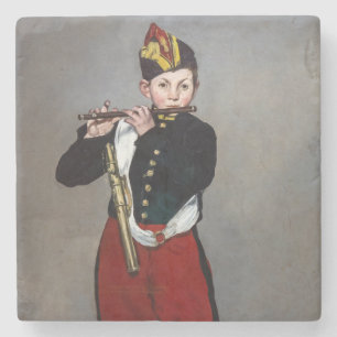 Dessous-de-verre En Pierre Edouard Manet - Le Fifre / Jeune flûtiste