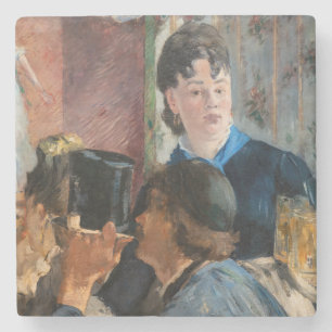 Dessous-de-verre En Pierre Edouard Manet - Serveuse de bock