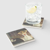 Dessous-de-verre En Pierre Edvard Munch - Ashes (Côté)