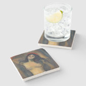 Dessous-de-verre En Pierre Edvard Munch - Madonna (Côté)