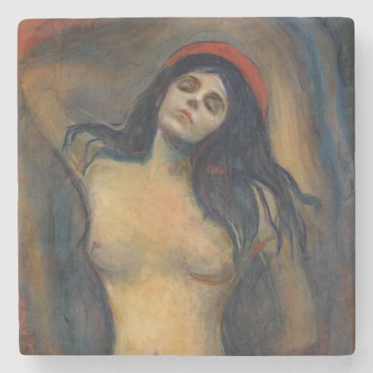 Dessous-de-verre En Pierre Edvard Munch - Madonna (Devant)