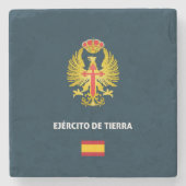 Dessous-de-verre En Pierre Ejercito de Tierra passport Phone Case (Devant)