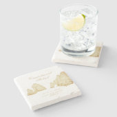 Dessous-de-verre En Pierre El Arco | Cabo San Lucas MEXICO (Côté)