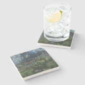 Dessous-de-verre En Pierre EL GRECO - vue de Toledo 1596 (Côté)