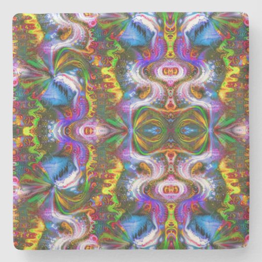 Dessous-de-verre En Pierre Élégant (Devant)