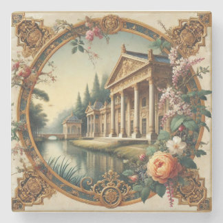 Dessous-de-verre En Pierre Elégante esthétique classique - Beauté intemporell