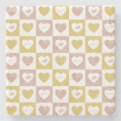 Dessous-de-verre En Pierre embrasser (Devant)