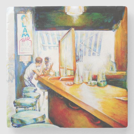 Dessous-de-verre En Pierre Émotionnel pour motiver, logique pour justifier (Devant)