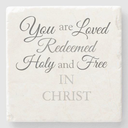 Dessous-de-verre En Pierre En Christ (Devant)