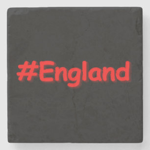 Dessous-de-verre En Pierre "#England" Joli Design. Commandez dès maintenant