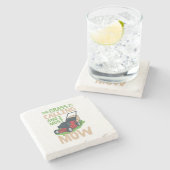 Dessous-de-verre En Pierre Entretien de pelouse (Côté)