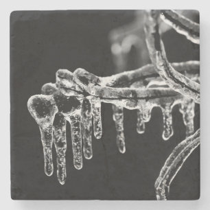 Dessous-de-verre En Pierre entrez l'hiver glacial