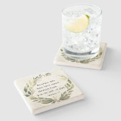 Dessous-de-verre En Pierre Ephesians 2:8 (Côté)