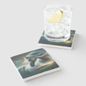 Dessous-de-verre En Pierre Equine Majesty (Côté)