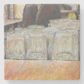 Dessous-de-verre En Pierre Équivalent lumineux des émotions passionnées (Devant)