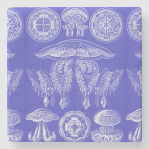 Dessous-de-verre En Pierre Ernst Haeckel Discomedusae III