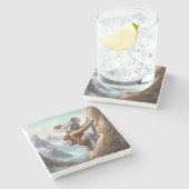 Dessous-de-verre En Pierre Escalade de Koala Mountain (Côté)