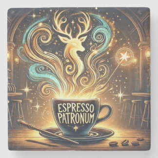 Dessous-de-verre En Pierre Espresso Patronum