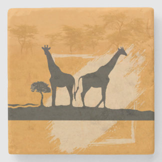 Dessous-de-verre En Pierre Esprit africain
