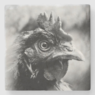 Dessous-de-verre En Pierre esprits et poulets 2