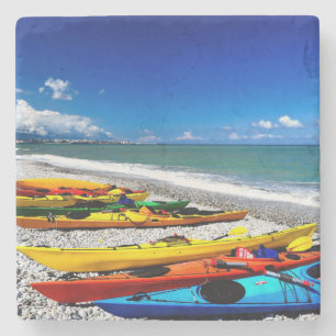 Dessous-de-verre En Pierre Été Kayaking