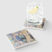 Dessous-de-verre En Pierre Eugene Grasset - Panneau décoratif Harmony (Côté)