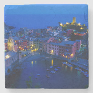 Dessous-de-verre En Pierre Europe, Italie, Cinque Terre, Vernazza. Coteau