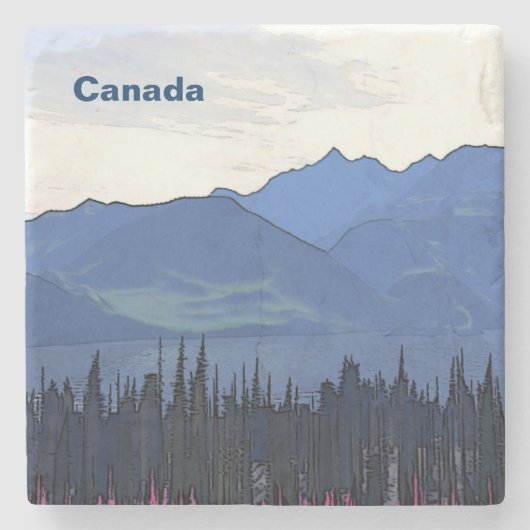 Dessous-de-verre En Pierre Extrême-Nord été (Devant)