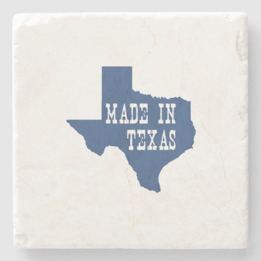 Dessous-de-verre En Pierre Fait dans le Texas (Devant)