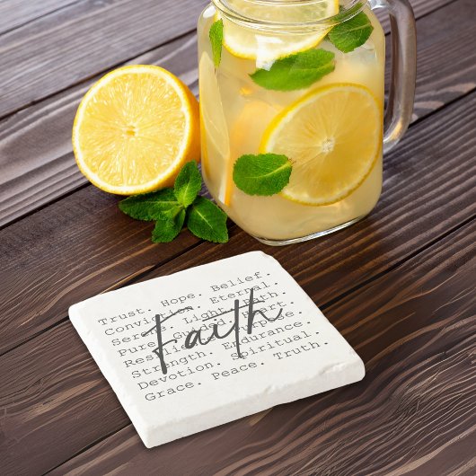 Dessous-de-verre En Pierre Faith